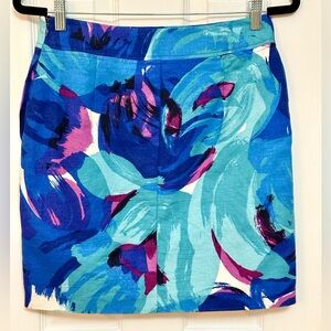 🌸3/$30🌸 Watercolor print Merona pencil midi skirt